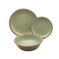 Color Glaze Dinnerware Kitchen Ware Sets Ceramic Porcelain